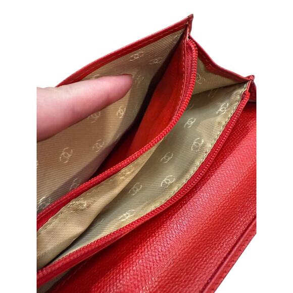 Chanel Red Caviar Long Flap Wallet - Picture 4 of 12
